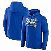 Los Angeles Rams Fanatics Branded Super Bowl LVI Champions Big & Tall Parade Pullover Hoodie Royal